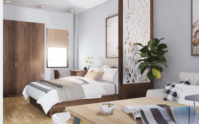 Thiết kế căn hộ anh Mỹ – An Thượng
