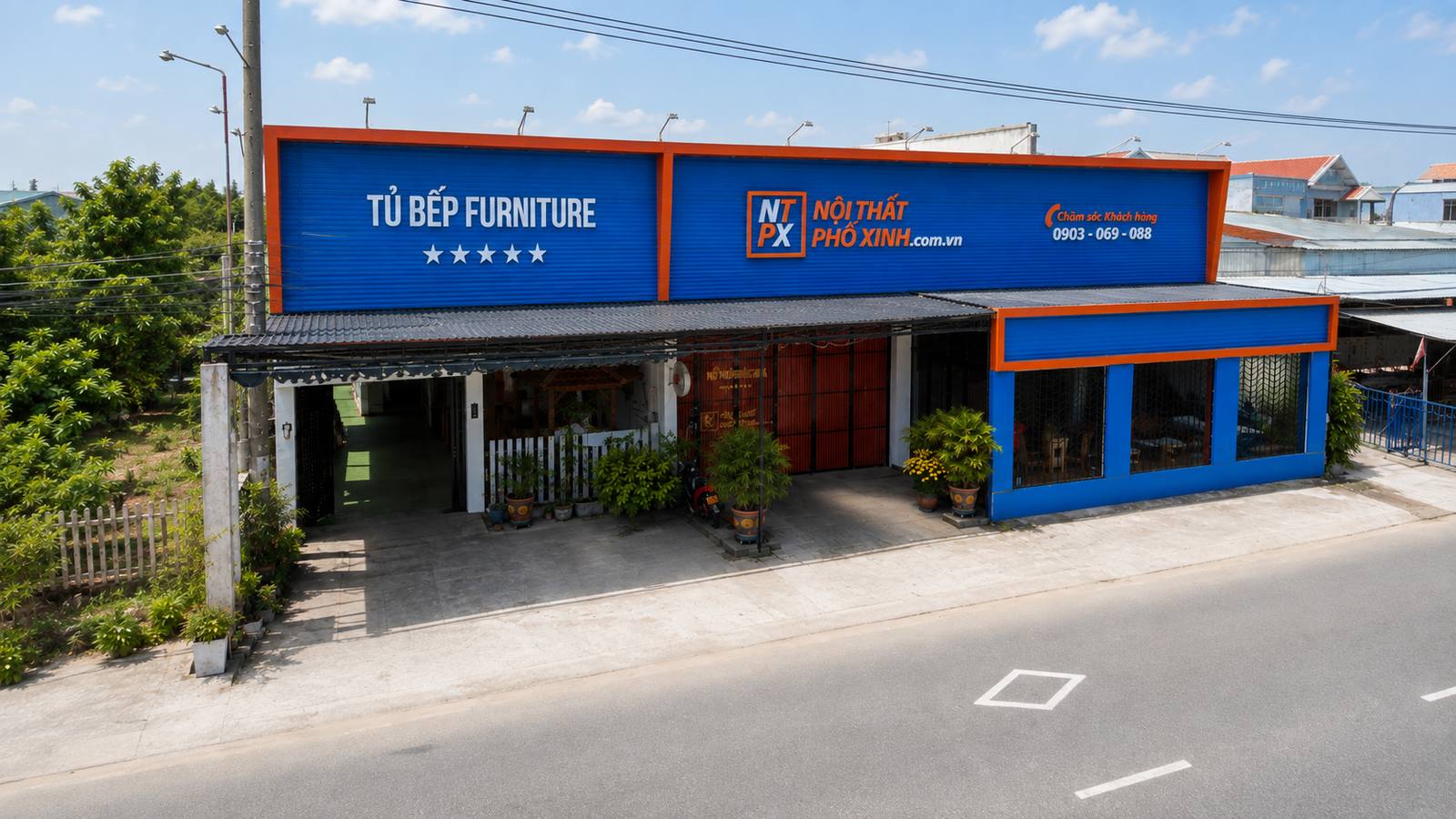 Showroom Tủ Bếp Furniture – TBF, góc phải