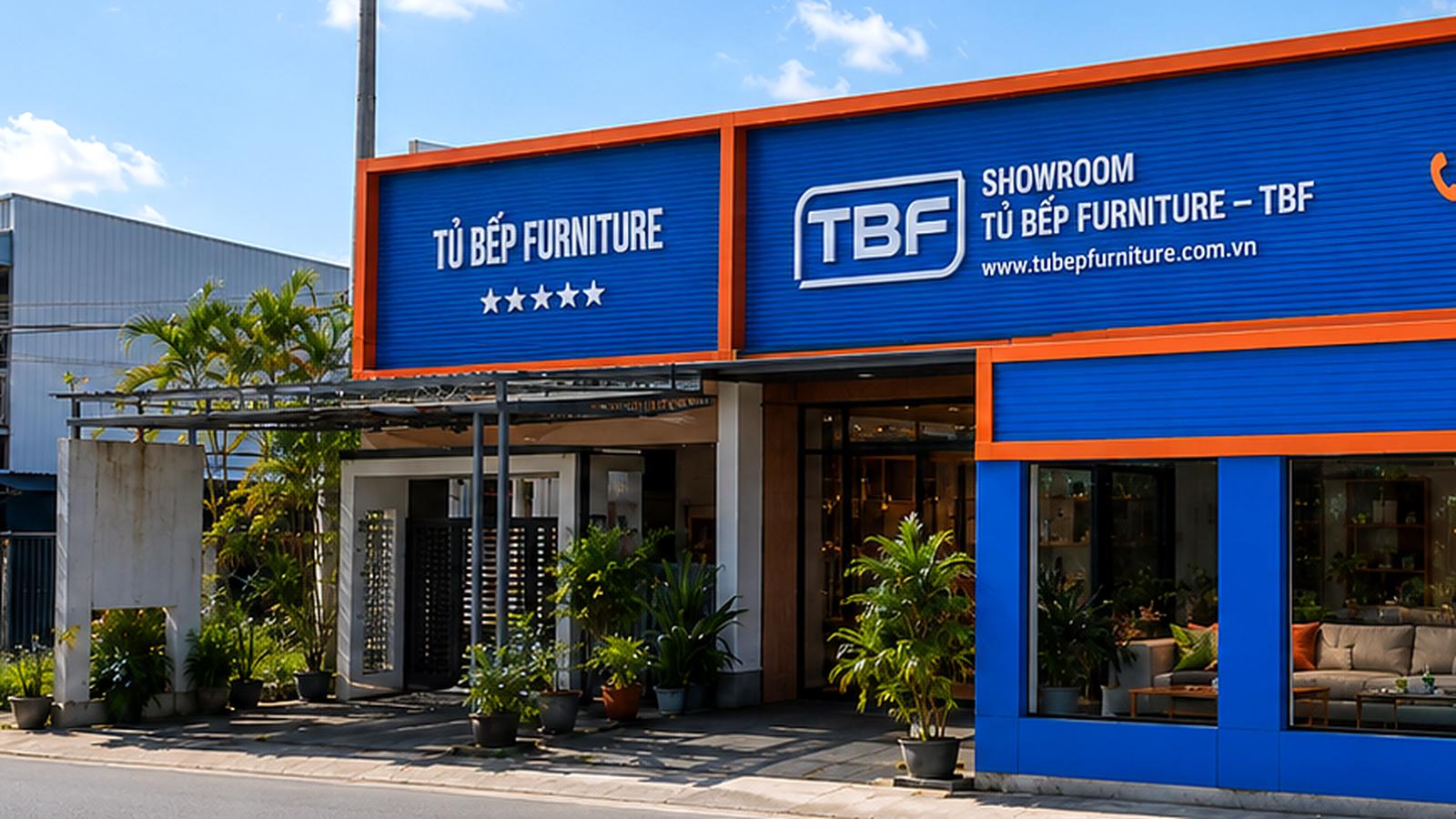 Showroom Tủ Bếp Furniture – bấm để xem video sản xuất tại nhà máy